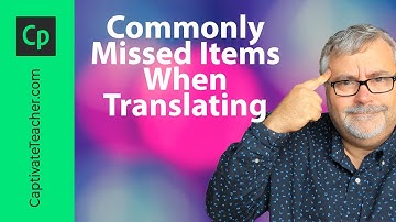 Reminders for Translating Your Adobe Captivate Classic eLearning
