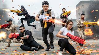 LTT NERF WAR : SEAL X Warriors Execute Precision Nerf Guns Raid Against Criminals