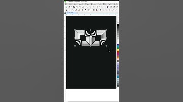 😃😃mandala art in CorelDraw💮🌸#shorts #coreldraw