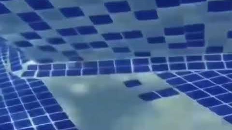 guy screaming at pool tiles (accompanied with fitting music)