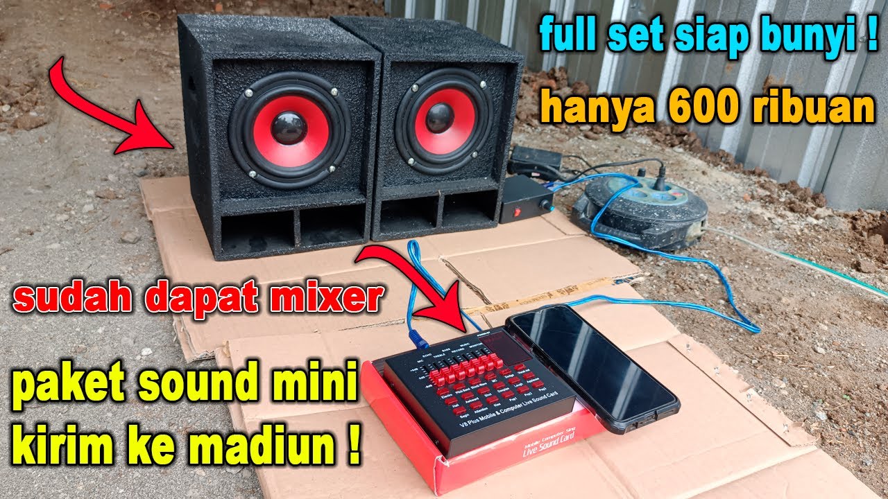 cek sound paket sound miniatur sebelum di kirim ke madiun cek sound miniatur full set