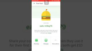 Ubereats promo code £10 off when you spend £15