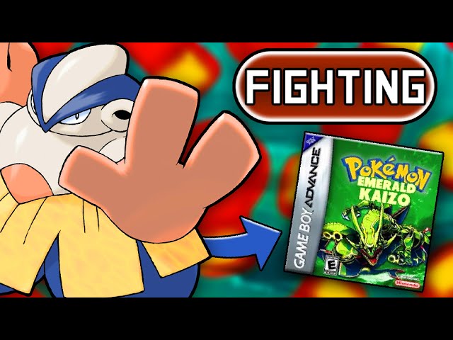 Can I Beat Emerald Kaizo With Only Fighting Type Pokemon?! (Hardest Rom Hack Ever) class=