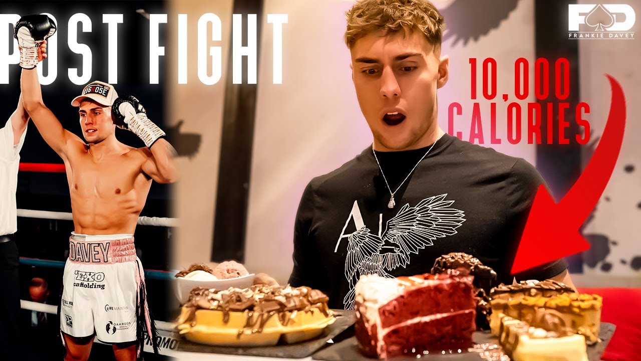 ДЕНЬ ОБМАНЫВАНИЯ ПОСЛЕ БОЙА | Челлендж с тортом на 10 000 калорий (+ вопросы и ответы)