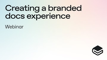 GitBook Webinar: How to create a branded docs experience