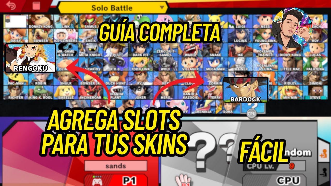 🔥 Cómo AÑADIR SKINS con SLOT PROPIO en Smash Bros Ultimate (SIN REEMPLAZAR PERSONAJES) | CSS MANAGER