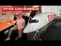 SWISS A350 | Nejmodernější Business Class