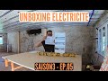 S3e05 renovation grange unboxing electricite pour lappartement presentation avant utilisation