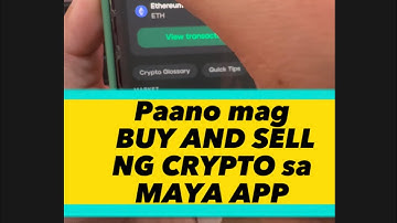 PAANO MAG BUY AND SELL NG CRYPTO SA MAYA APP 2023 | MAE CAN