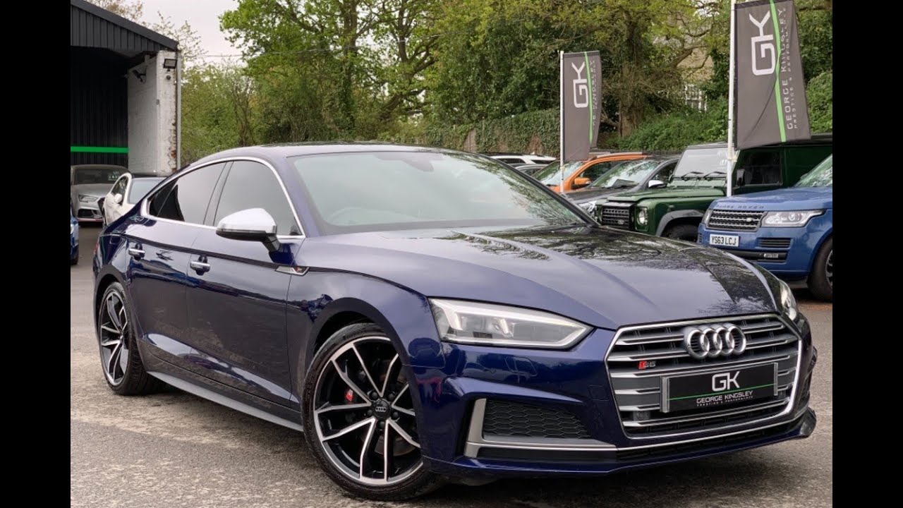 2017 Audi S5 Sportback in Navarra Blue for sale at Kingsley