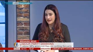 Labour Resignations 18/2/19 - Unintended Voiceover