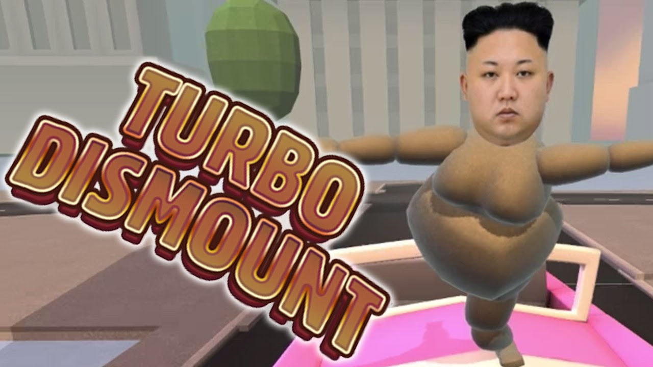 KIM JONG UN - Turbo Dismount - Funny Moments - YouTube