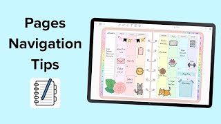Page navigations tips | Penly app tutorial