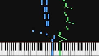 Joseph Haydn - Anomaly, mvt. 5 | Piano Visualization