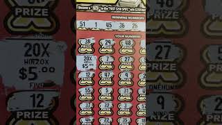 💥20X Found! On 100X CA Lottery Scratcher #shorts