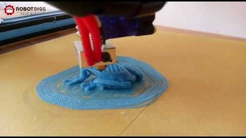 RobotDigg SCARA 3D Printing