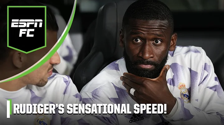 Antonio Rudiger turned on the jets!