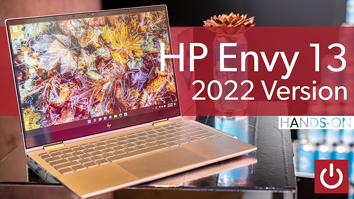 Hp envy 13 8th gen review năm 2024