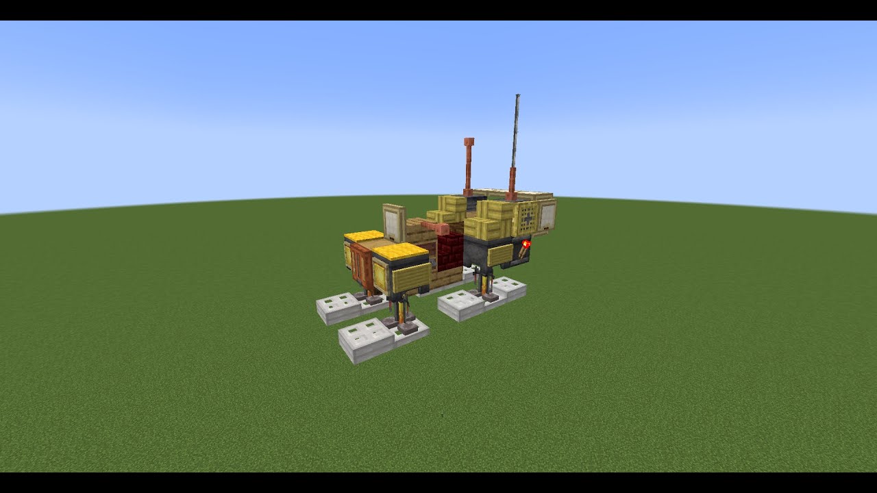 TUTO. Comment faire un Vaisseau spatial. Dans Minecraft. - YouTube