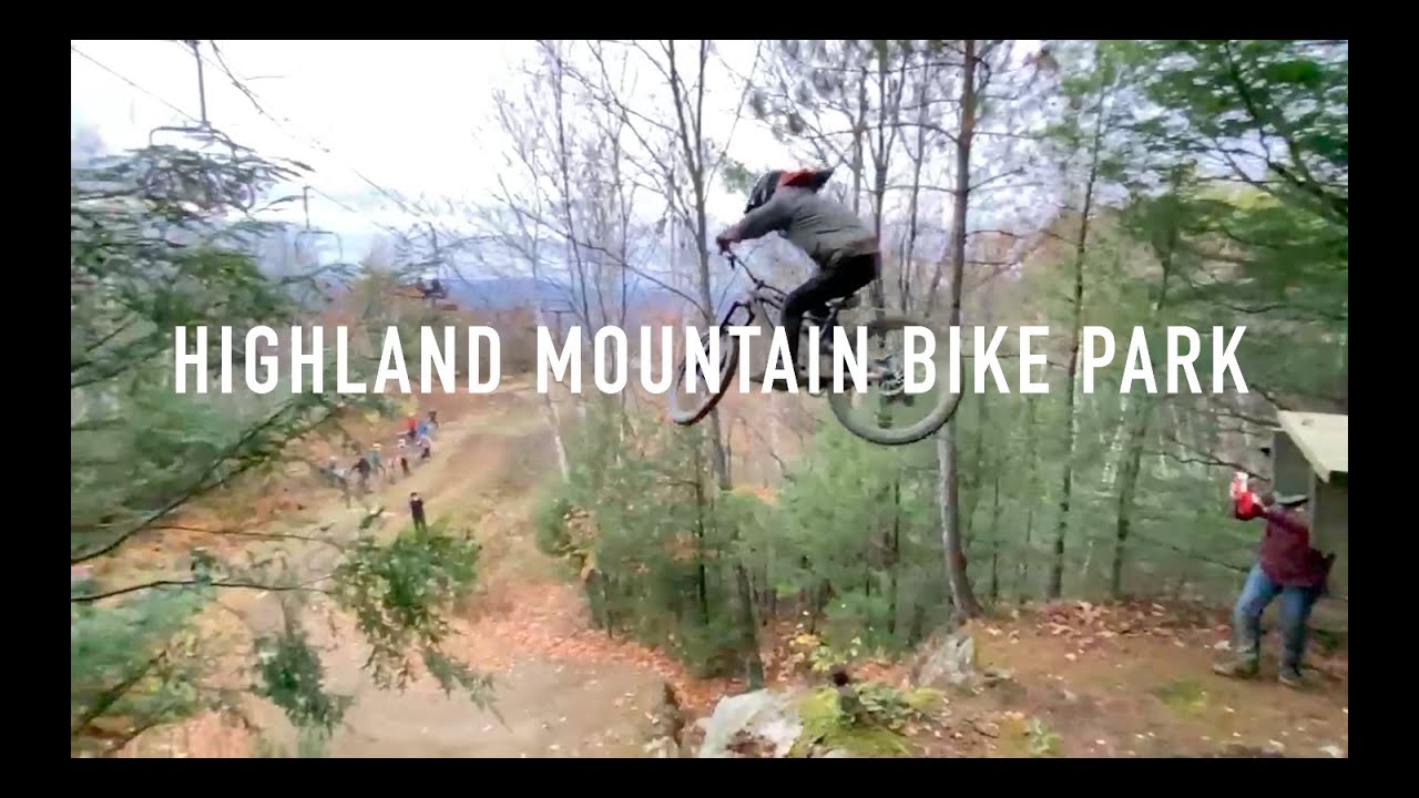 SENDING PINKBIKE DROP//Highland Mountain Bike Park 2020//
