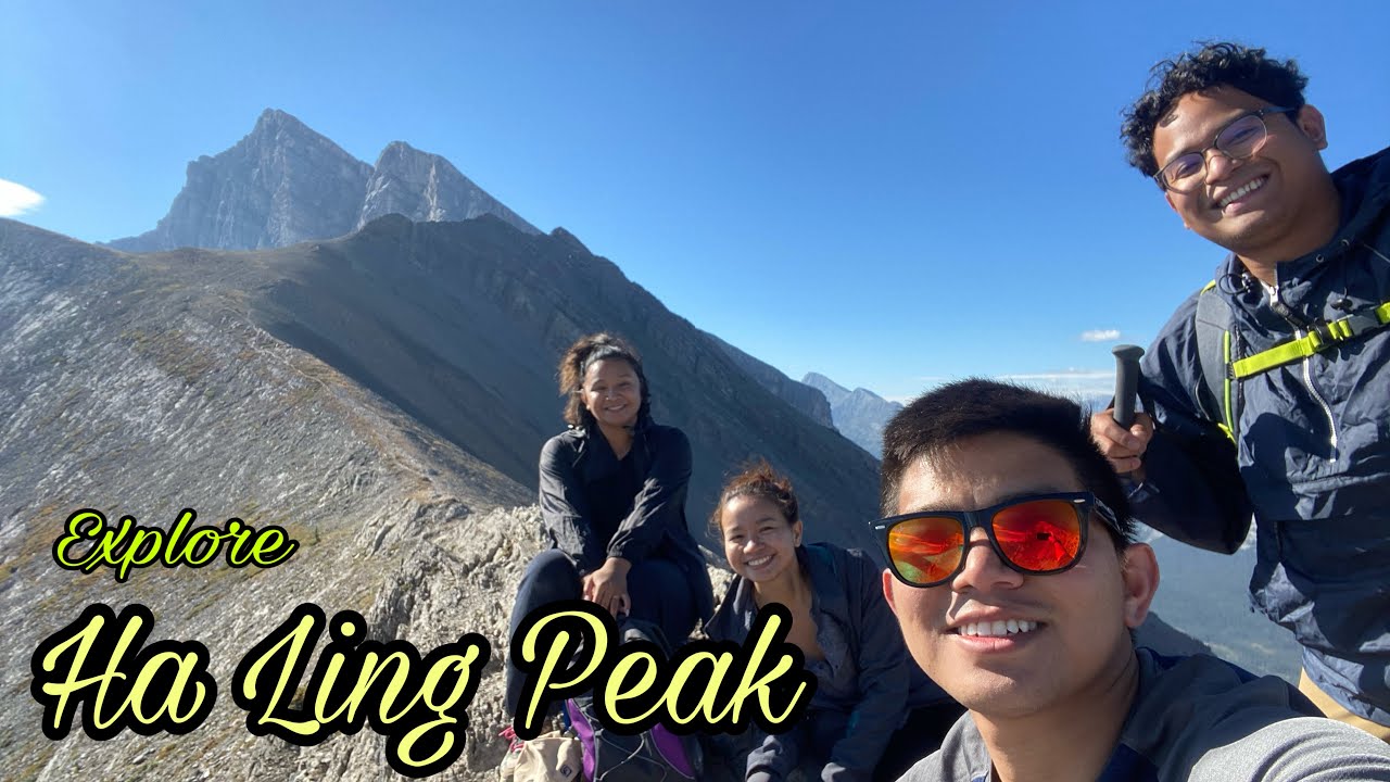 Hiking Ha Ling Peak, Alberta 2020 | Travel Vlog