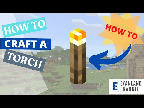 How to Craft a Torch in Minecraft