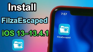 INSTALL NEW FilzaEscaped for iOS 13-13.4.1 | Fix for empty files | Any iPhone (NO JAILBREAK)