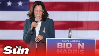 Florida breaks early-day voting record after Kamala Harris urged state to vote early