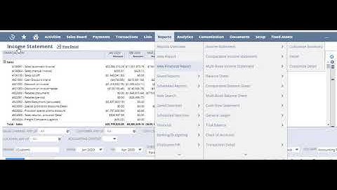 NetSuite - Financial Reports Overview