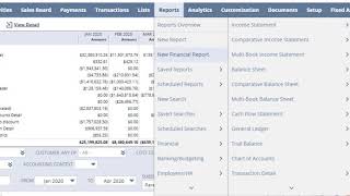 NetSuite - Financial Reports Overview