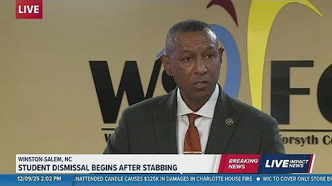 Student killed in stabbing at West Forsyth High School in Winston-Salem, N.C.