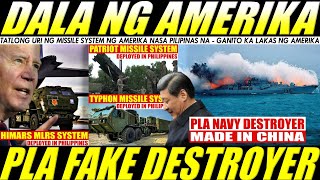 CHINESE DESTROYER NA SUNOG? TATLONG MISSILE SYSTEM NG AMERIKA NASA PILIPINAS NA | BALIKATAN 2024