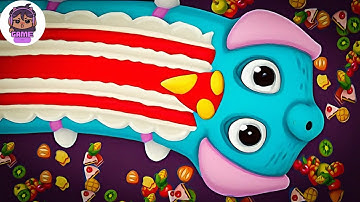 🐍WormsZone.io ❤001 Slither Snake Top01 /Best World Record Snake Epic cacing WormsZoneio #2038