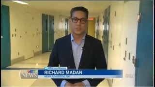 2016 05 17 - CTV National News - Inside a crowded prison  Collins Bay Institution