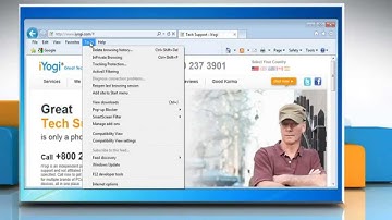 Internet Explorer® 9: How to delete temporary Internet files on Windows® 7?