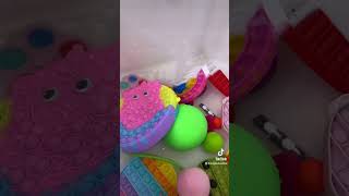 CLEANING USED FIDGET TOYS *HIGHLY SATISFYING* 🧼✨🫧 #shorts