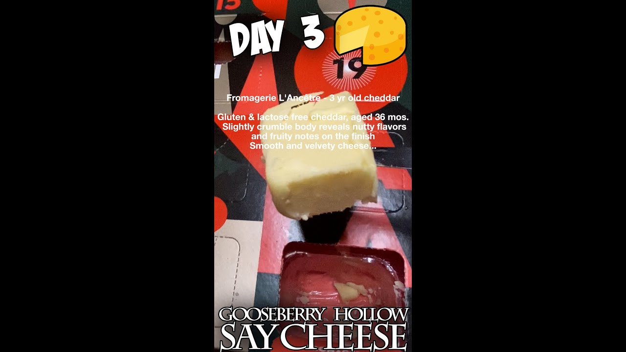 Québec Cheese Advent Calendar Day Three YouTube