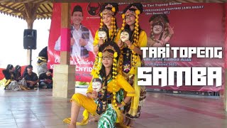 TARI TOPENG SAMBA kelas SMA, di HUT KEMERDEKAAN INDONESIA