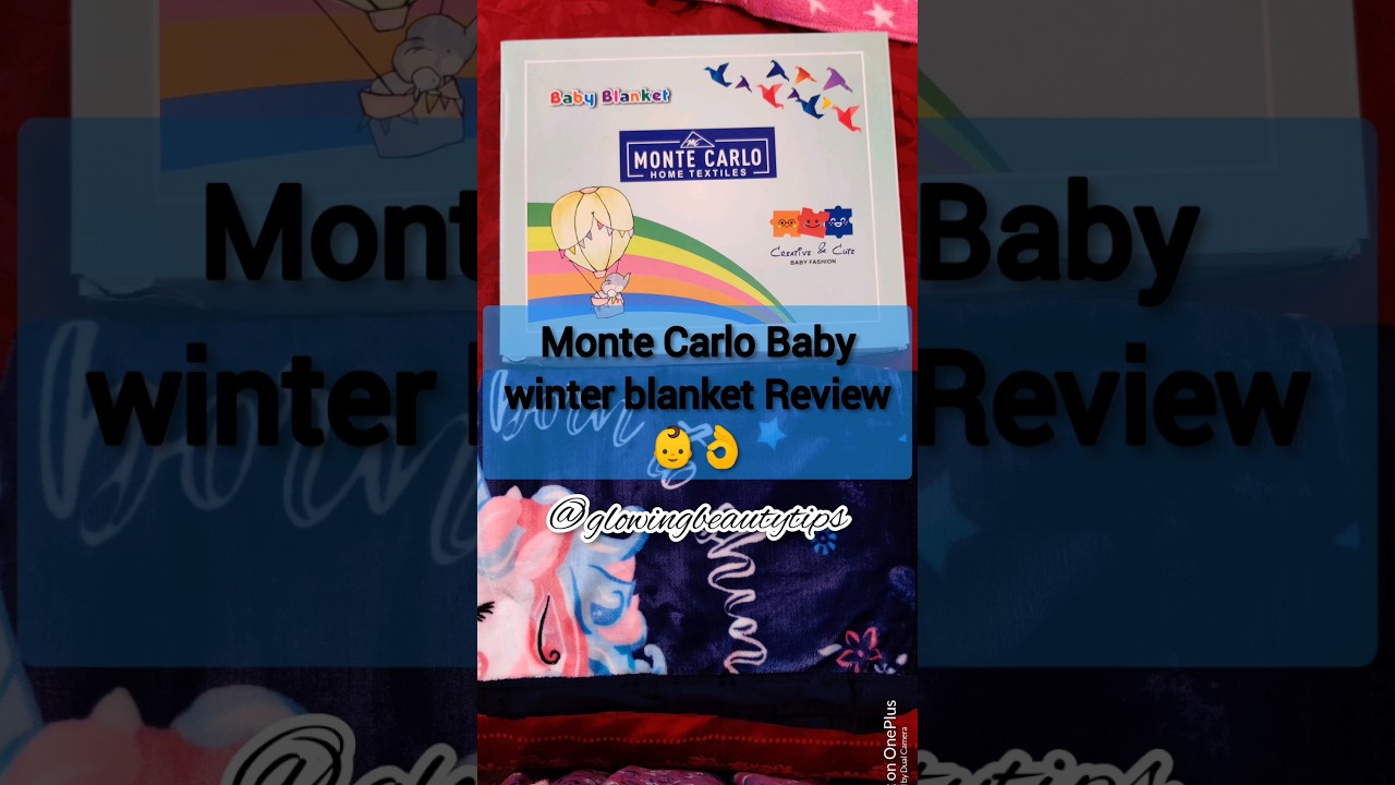 Monte Carlo baby winter blanket review👶Best baby winter blanket