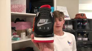 Air Jordan 4 Bred 2019 Unboxing and Review!