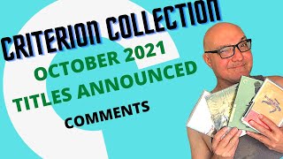 CRITERION COLLECTION upcoming titles for OCTOBER 2021 - movie review