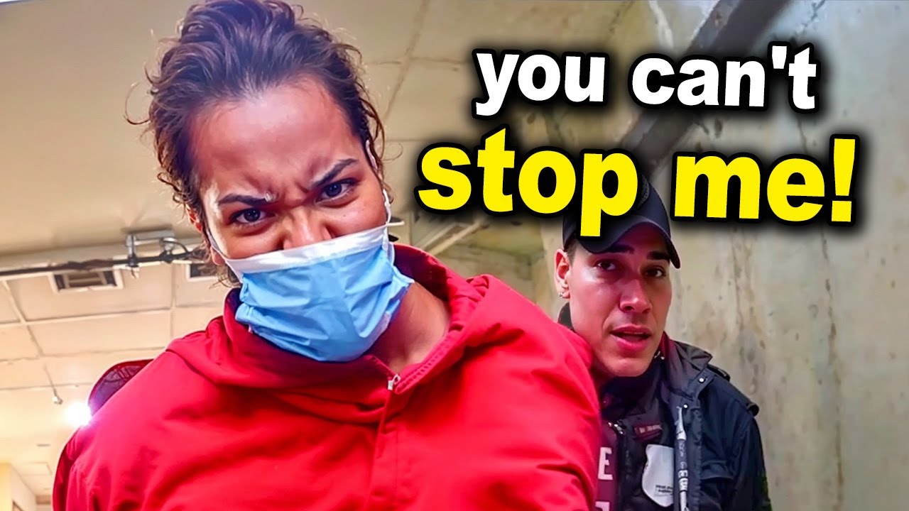 When cops face off against the most aggressive ARROGANT Karens ever ...