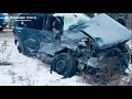 17.12.2020г - ДТП в Волжске. 29-летняя девушка на Chery Kimo столкнулась с автобусом Scania.
