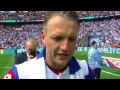 CLINT HILL'S PROMOTION PRIDE: QPR PROMOTED TO THE PREMIER LEAGUE AT WEMBLEY