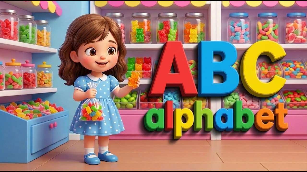 ABC Alphabet Song | K Is for Kayak 🛶 | Phonics & First Words for Kids