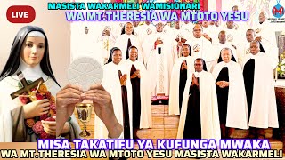 #LIVE:ADHIMISHO LA MISA TAKATIFU YA KUFUNGA MWAKA WA MT.THERESIA WA MTOTO YESU KWA MASISTA WAKARMELI