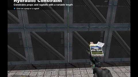 Gmod how to make a hydraulic slide door