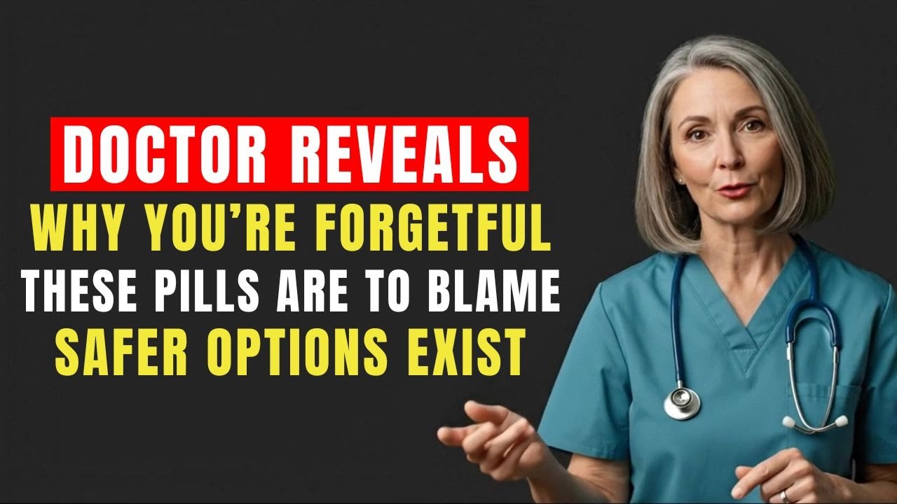 The Most Common Drugs Silently Damaging Memory After 60 | Senior Health Tips