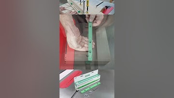 New and Improved ZeroPlay Miter Bar | Build Better Table Saw Sleds Faster! Microjig.com #shorts