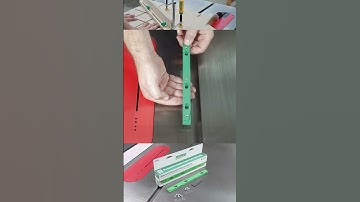 New and Improved ZeroPlay Miter Bar | Build Better Table Saw Sleds Faster! Microjig.com #shorts